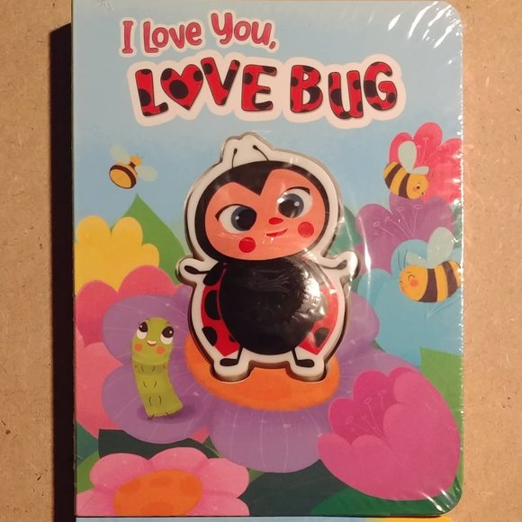 LOT OF 2 NEW CHILDREN'S BOOKS I LOVE YOU, LITTLE GIRAFFE & I LOVE YOU, LOVE BUG - Picture 2 of 4